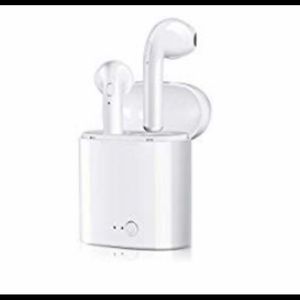 Bluetooth headset. Sweat proof. Mini earbuds.